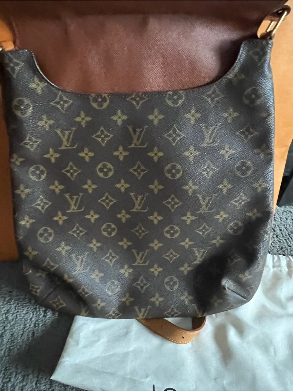 Louis Vuitton Monogram Messenger Bag new